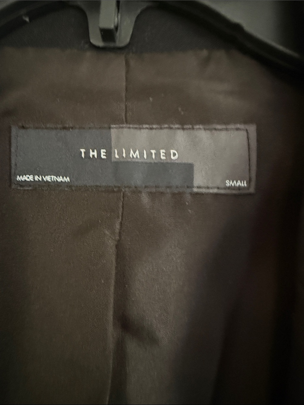 The Limited Black Double-Breasted Blazer with Gold Buttons - Picture 2 of 6